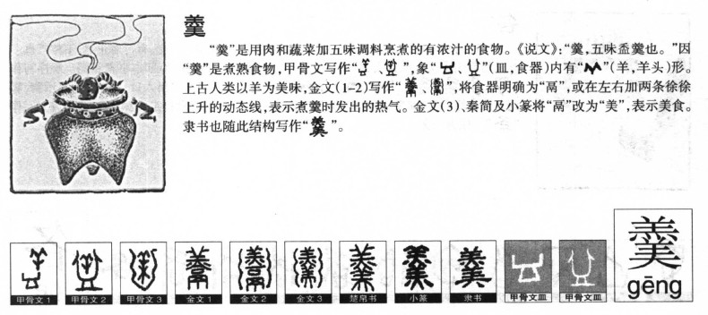 羹字五行属什么 羹字取名有什么意义
