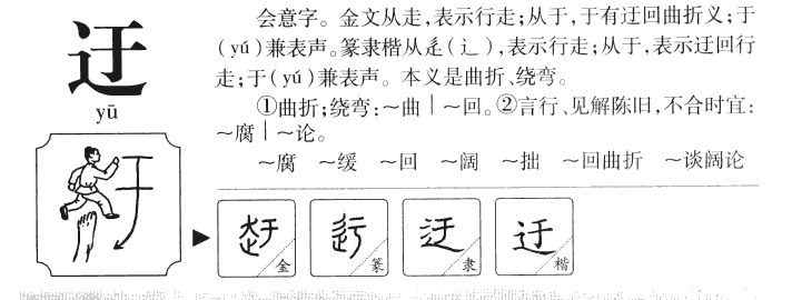 迂字五行属什么迂字取名有什么意义