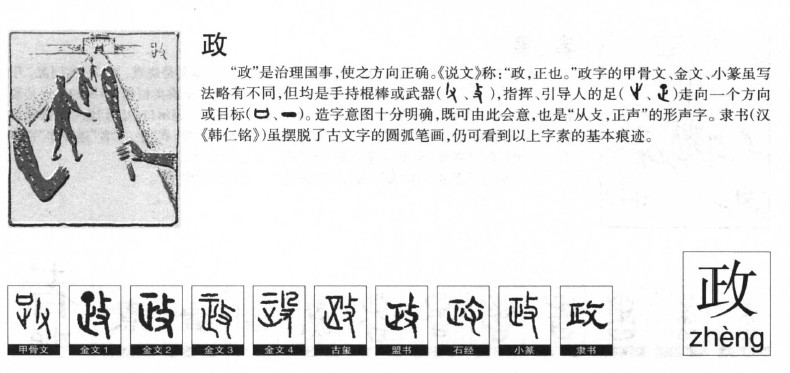 政字五行属什么 政字取名有什么意义
