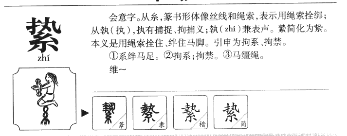 絷字五行属什么 絷字取名有什么意义
